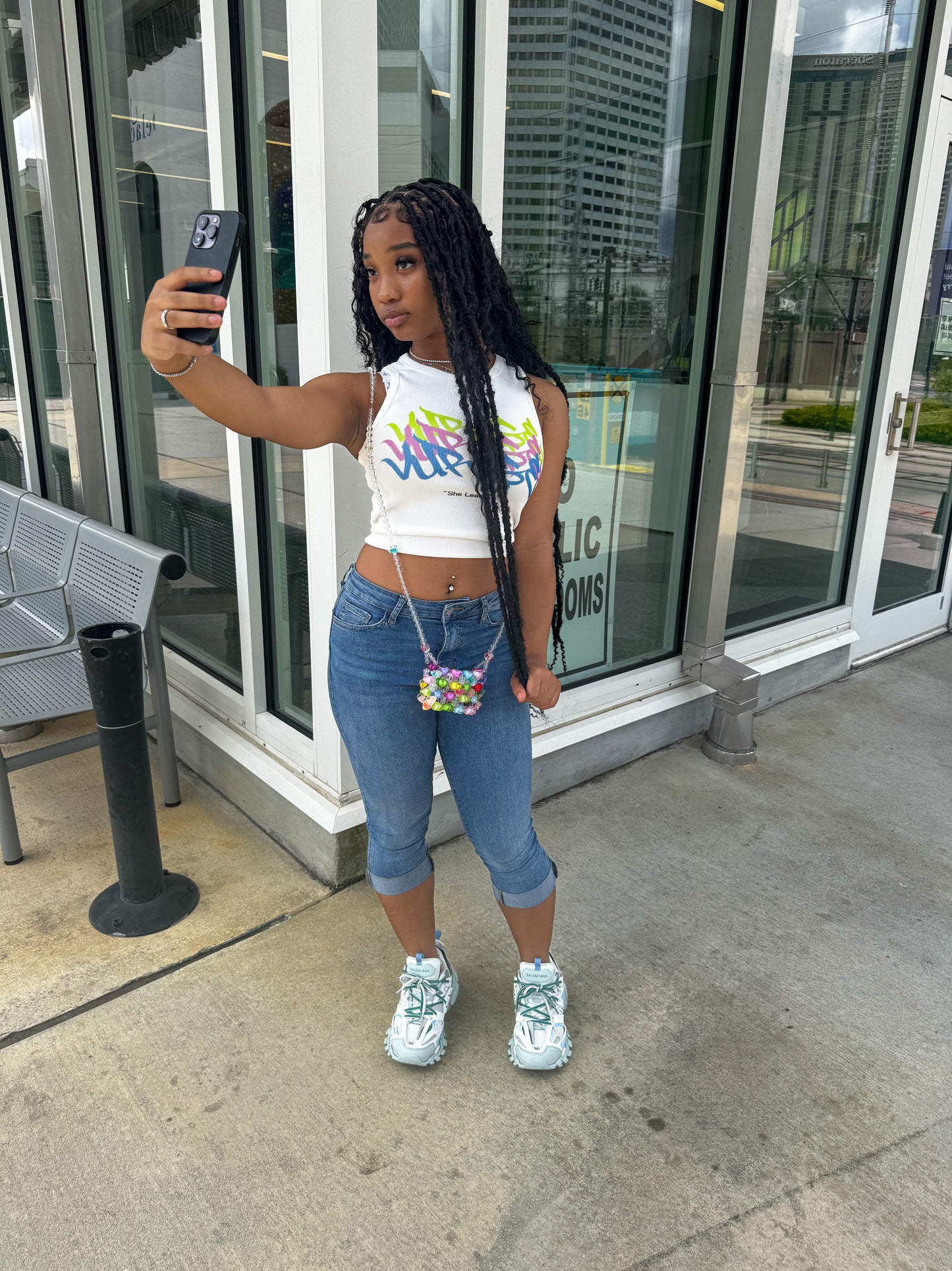 “She leads” Crop Tops