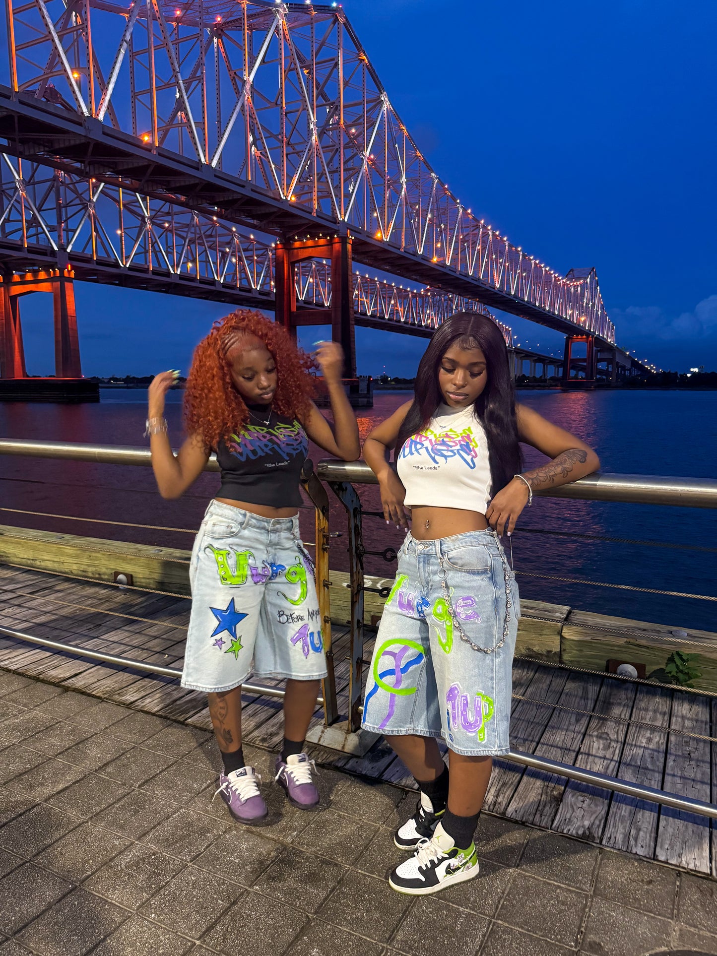 “She leads” Crop Tops