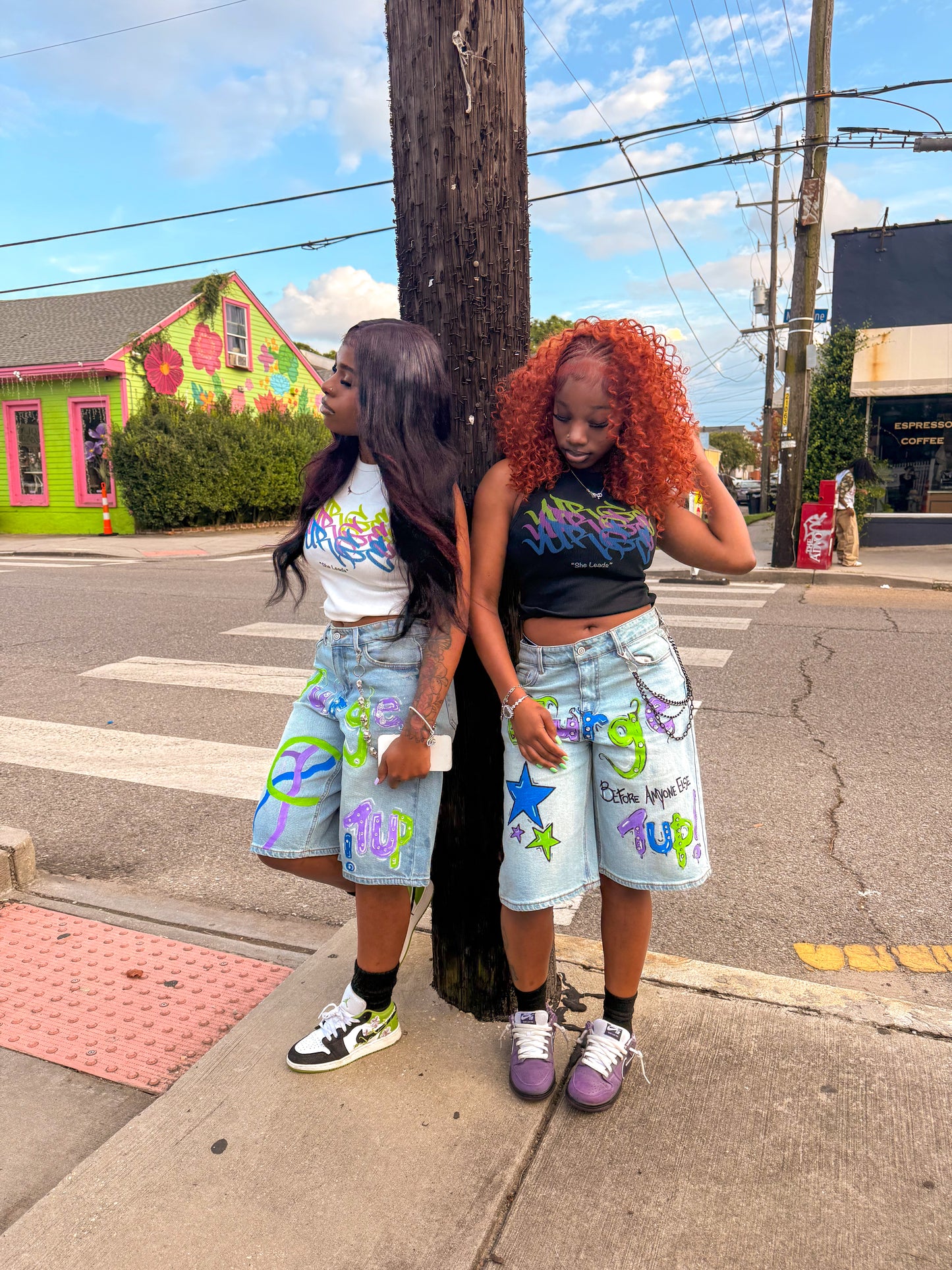 “She leads” Crop Tops