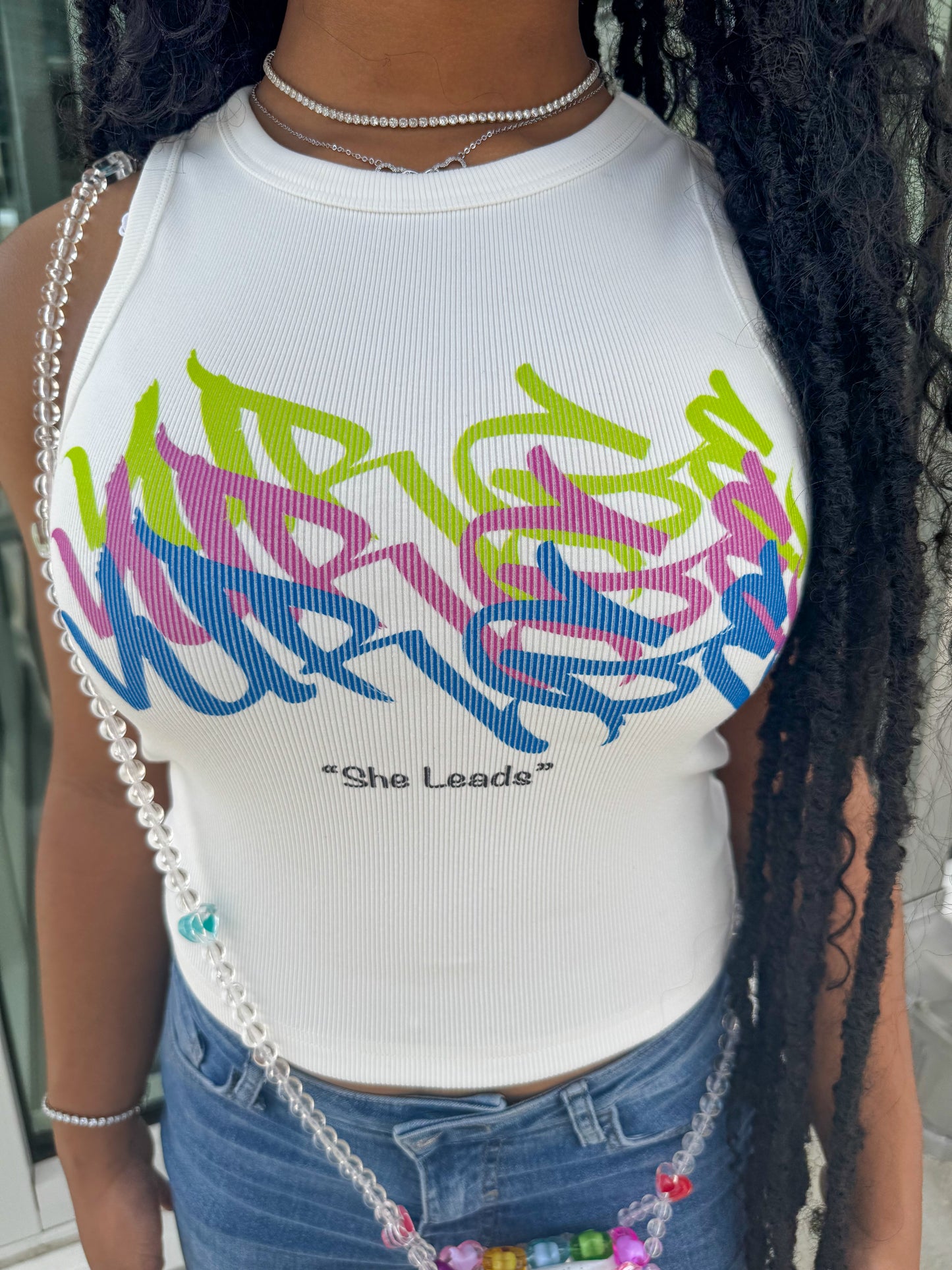 “She leads” Crop Tops
