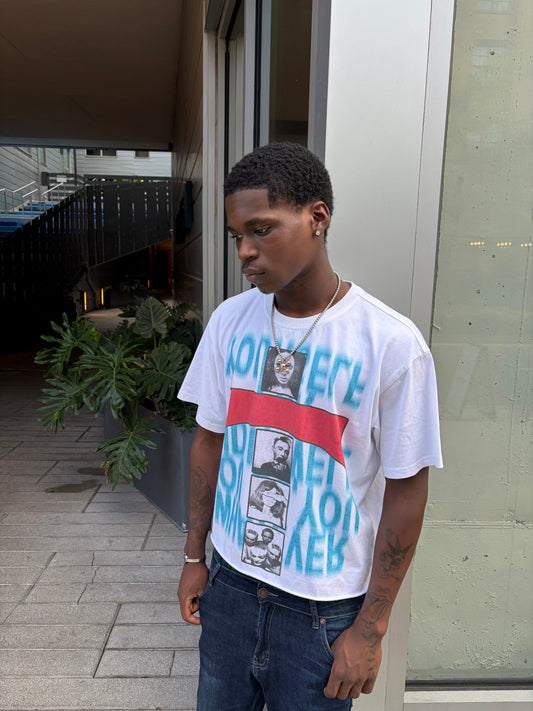 White "Delusion" Vintage Tee