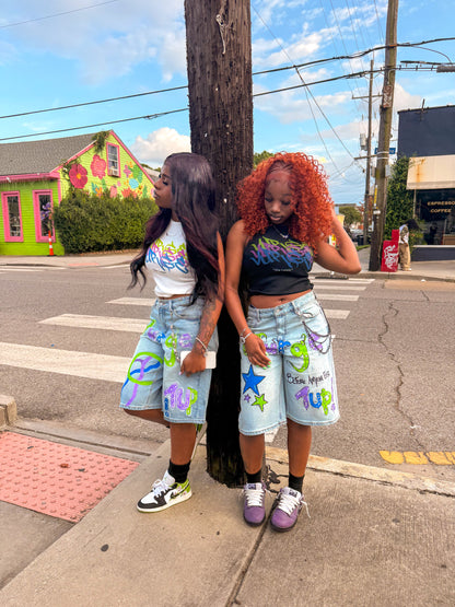 “She leads” Crop Tops