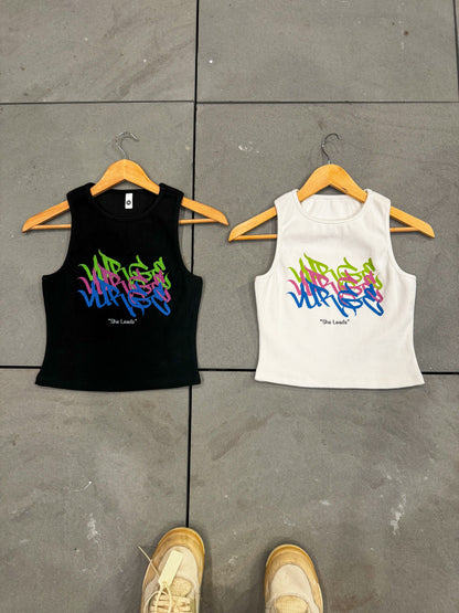 “She leads” Crop Tops