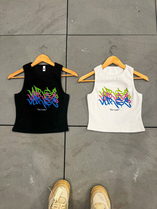 “She leads” Crop Tops